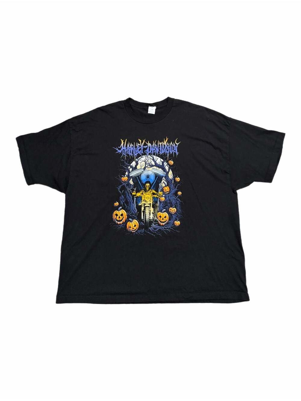 Harley-Davidson Toad Suck Conway Arkansas Halloween T-Shirt 4XL